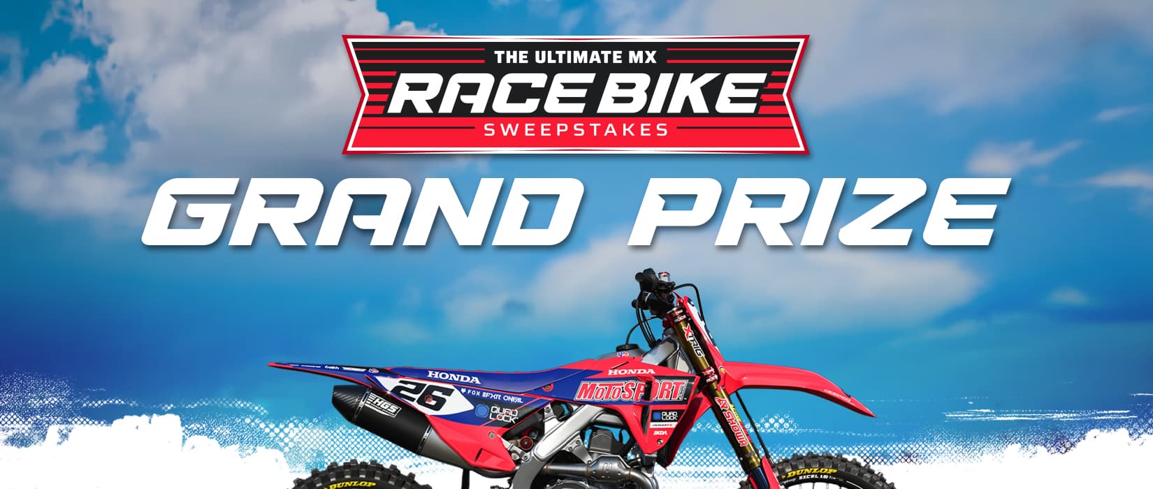 MotoSport Quad Lock Honda Ultimate Racebike Sweepstakes